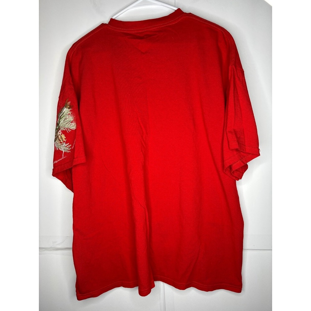 NASCAR 14 Stewart Realtree Camo Red Short Sleeve T Shirt Mens XXL - Picture 6 of 7